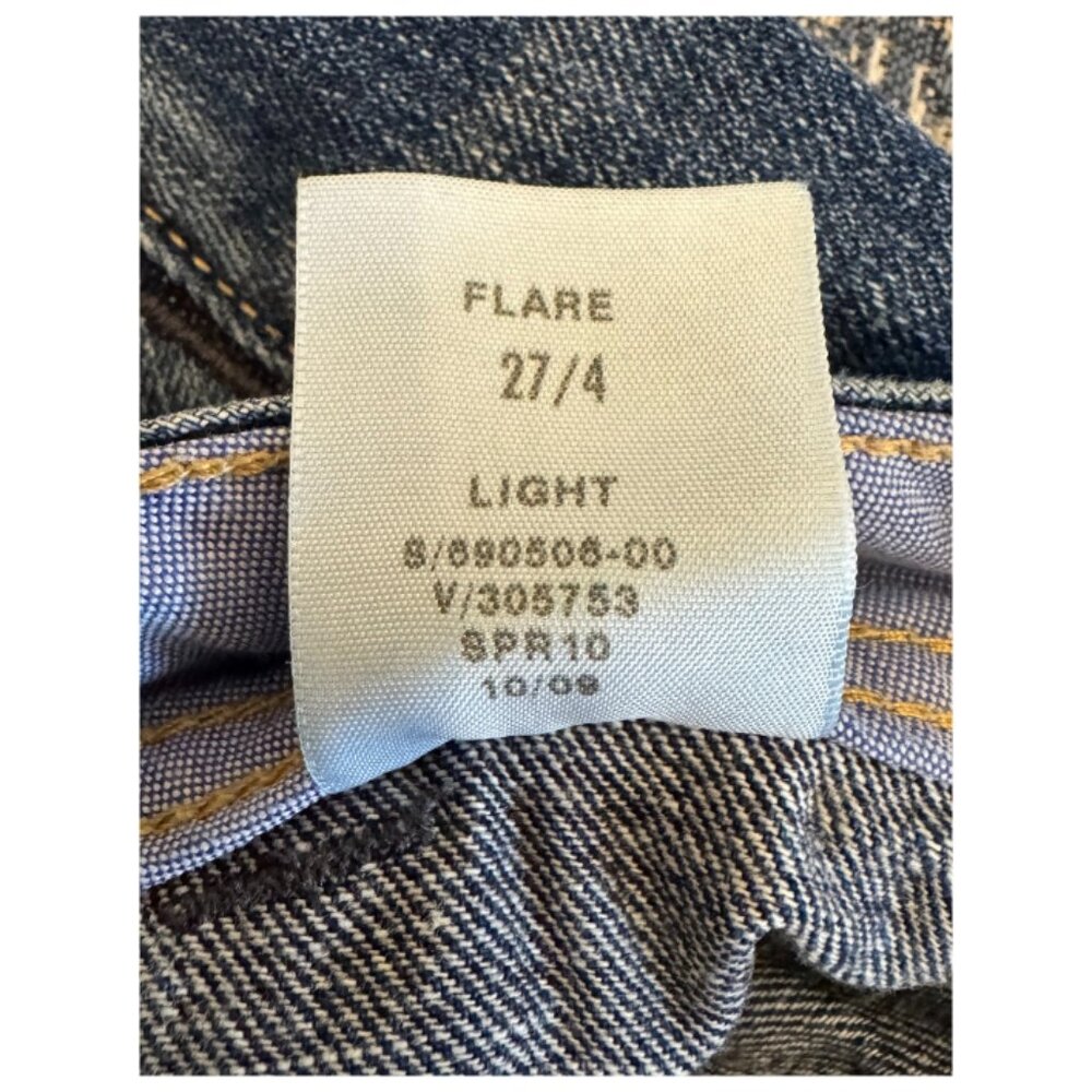 Gap Flare Patch Pocket Jeans in Light Wash size 4 (27) - Picture 4 of 5